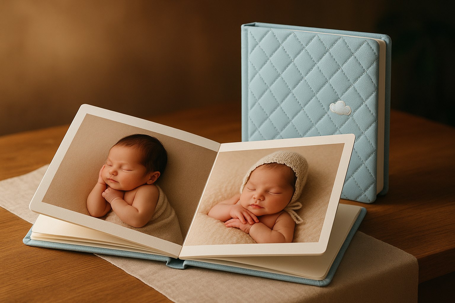 Álbum da linha Baby
