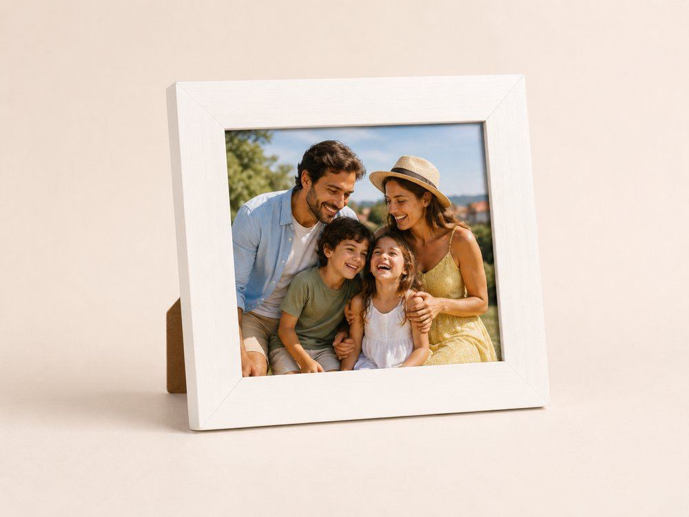 Caixa Alta 20×30 mm · 13×18 cm na cor Branco