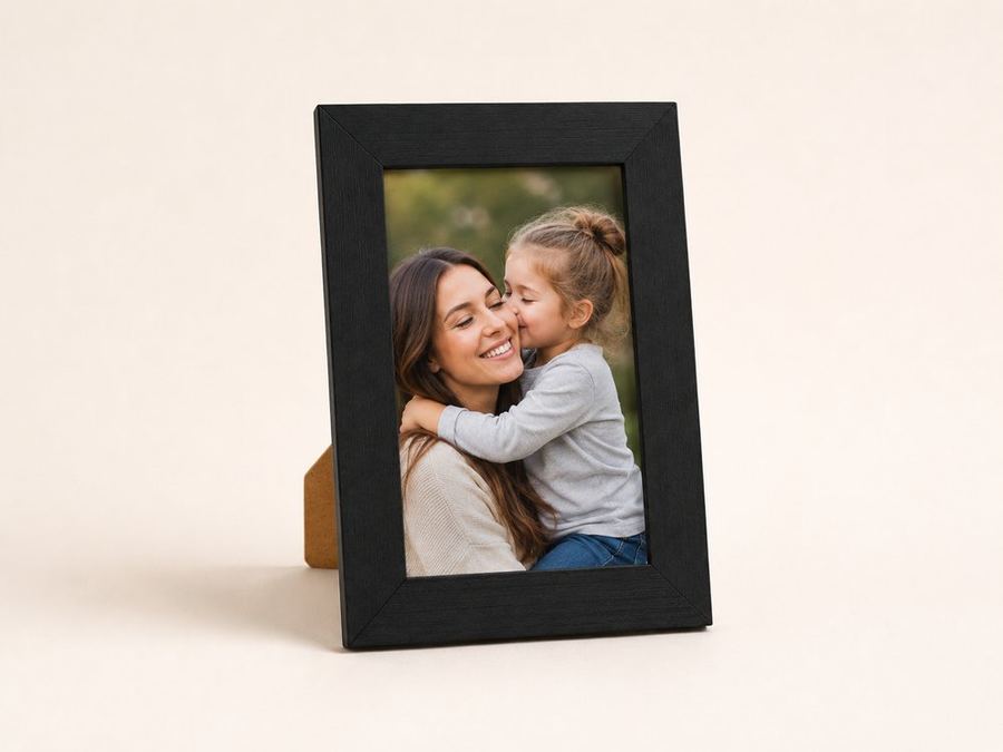 Caixa Alta 20×20 mm · 10×15 cm na cor Preto