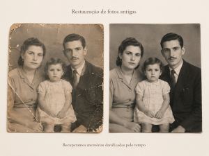 Restauração de fotos antigas