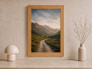 Combo Foto + Moldura 50x70 · com Vidro