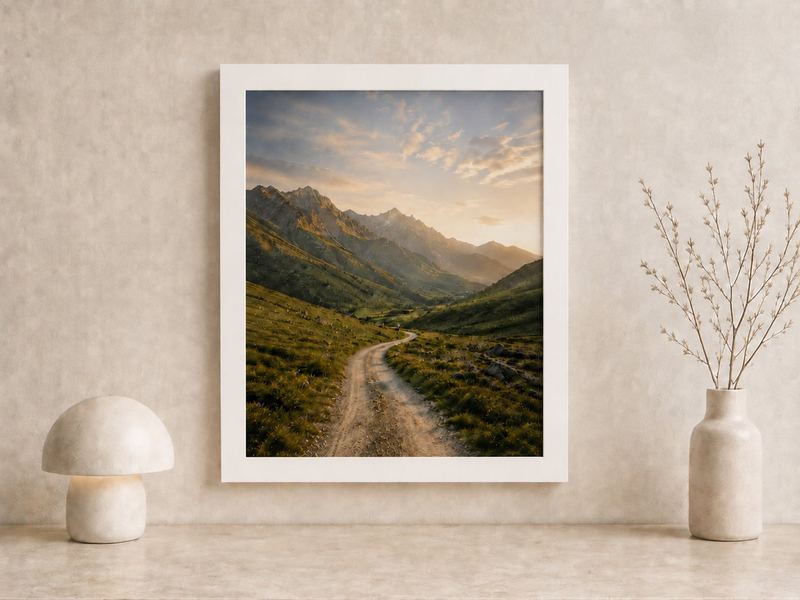 Quadro Foto 60x70 · Borda Infinita