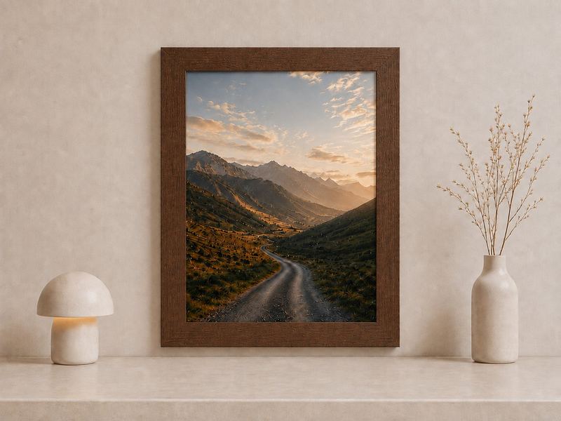 Quadro Foto 60x70 · Borda Infinita